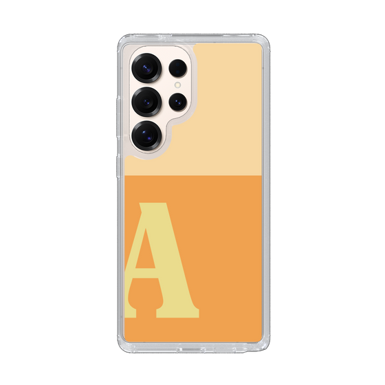 Slim Protection Case［ Original - initial two tone - A orange ］