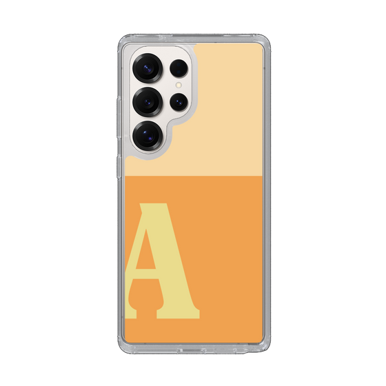 Slim Protection Case［ Original - initial two tone - A orange ］