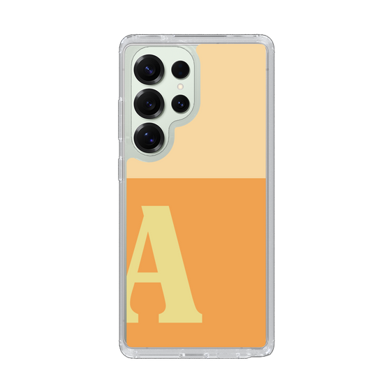 Slim Protection Case［ Original - initial two tone - A orange ］