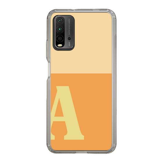 Slim Protection Case［ Original - initial two tone - A orange ］
