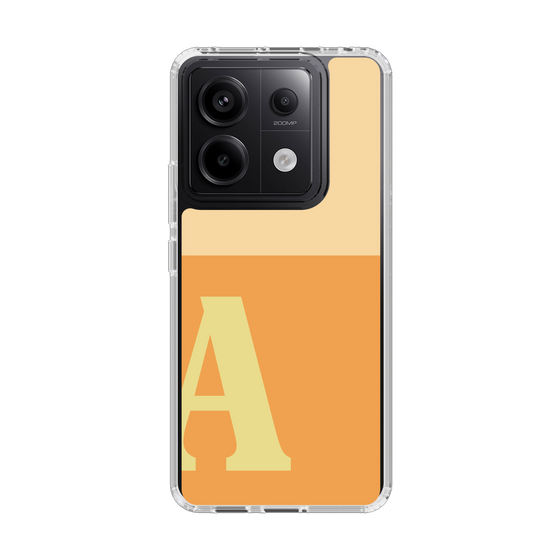 Slim Protection Case［ Original - initial two tone - A orange ］
