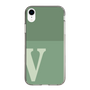 Slim Protection Case［ Original - initial two tone - V green ］