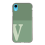 Slim Protection Case［ Original - initial two tone - V green ］
