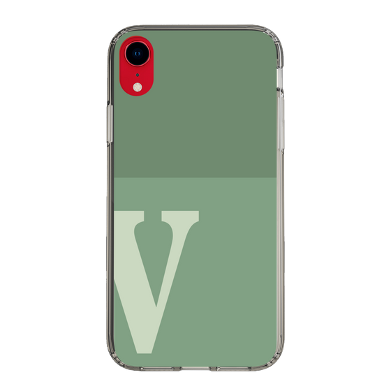 Slim Protection Case［ Original - initial two tone - V green ］