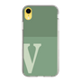 Slim Protection Case［ Original - initial two tone - V green ］