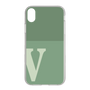Slim Protection Case［ Original - initial two tone - V green ］
