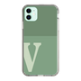 Slim Protection Case［ Original - initial two tone - V green ］