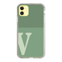 Slim Protection Case［ Original - initial two tone - V green ］
