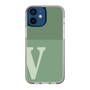 Slim Protection Case［ Original - initial two tone - V green ］