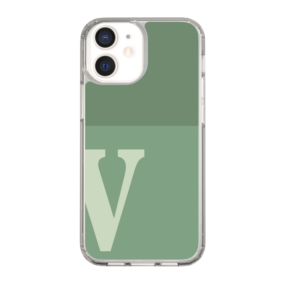 Slim Protection Case［ Original - initial two tone - V green ］