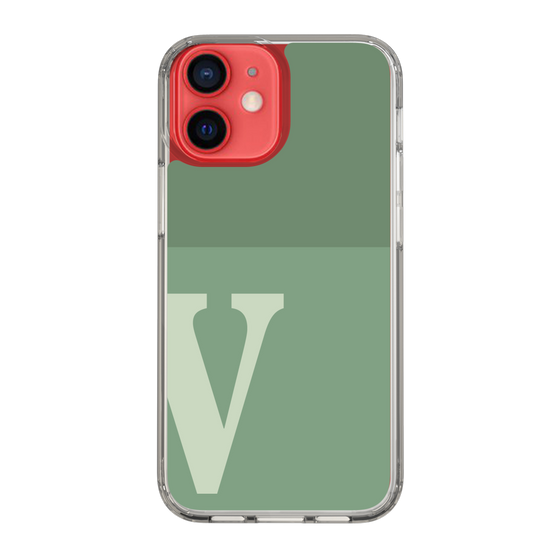 Slim Protection Case［ Original - initial two tone - V green ］