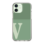 Slim Protection Case［ Original - initial two tone - V green ］