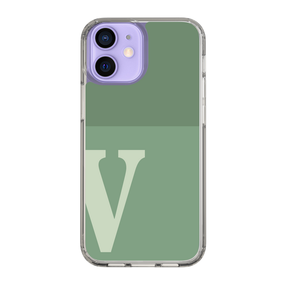 Slim Protection Case［ Original - initial two tone - V green ］