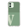 Slim Protection Case［ Original - initial two tone - V green ］