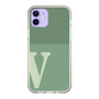 Slim Protection Case［ Original - initial two tone - V green ］