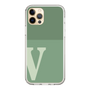 Slim Protection Case［ Original - initial two tone - V green ］