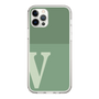 Slim Protection Case［ Original - initial two tone - V green ］