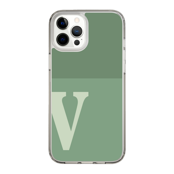Slim Protection Case［ Original - initial two tone - V green ］