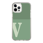 Slim Protection Case［ Original - initial two tone - V green ］