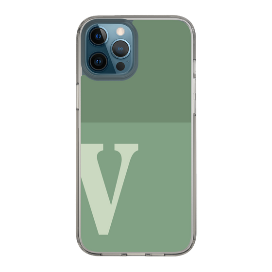 Slim Protection Case［ Original - initial two tone - V green ］