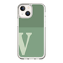 Slim Protection Case［ Original - initial two tone - V green ］