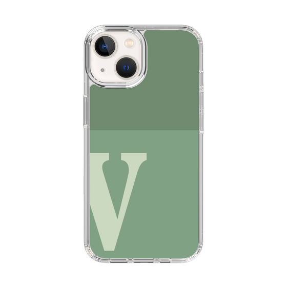 Slim Protection Case［ Original - initial two tone - V green ］