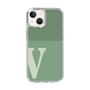 Slim Protection Case［ Original - initial two tone - V green ］