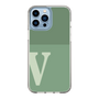 Slim Protection Case［ Original - initial two tone - V green ］
