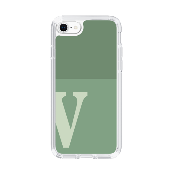Slim Protection Case［ Original - initial two tone - V green ］