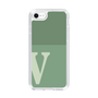 Slim Protection Case［ Original - initial two tone - V green ］