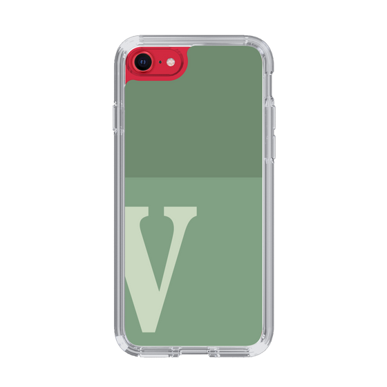 Slim Protection Case［ Original - initial two tone - V green ］