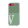 Slim Protection Case［ Original - initial two tone - V green ］