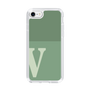 Slim Protection Case［ Original - initial two tone - V green ］