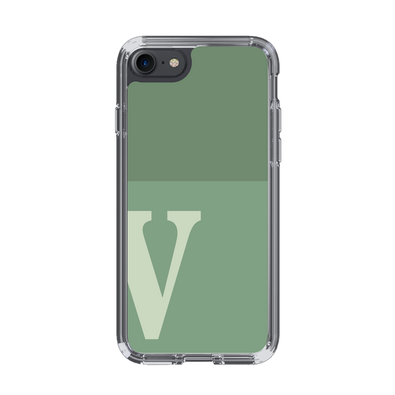 Slim Protection Case［ Original - initial two tone - V green ］