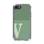 Slim Protection Case［ Original - initial two tone - V green ］