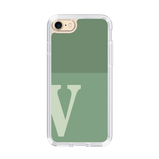 Slim Protection Case［ Original - initial two tone - V green ］