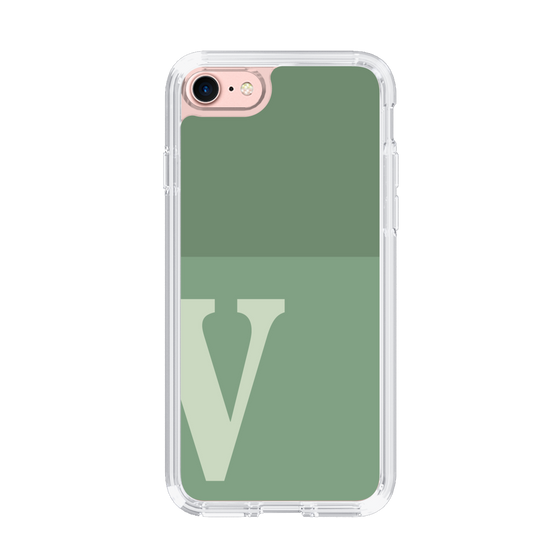 Slim Protection Case［ Original - initial two tone - V green ］