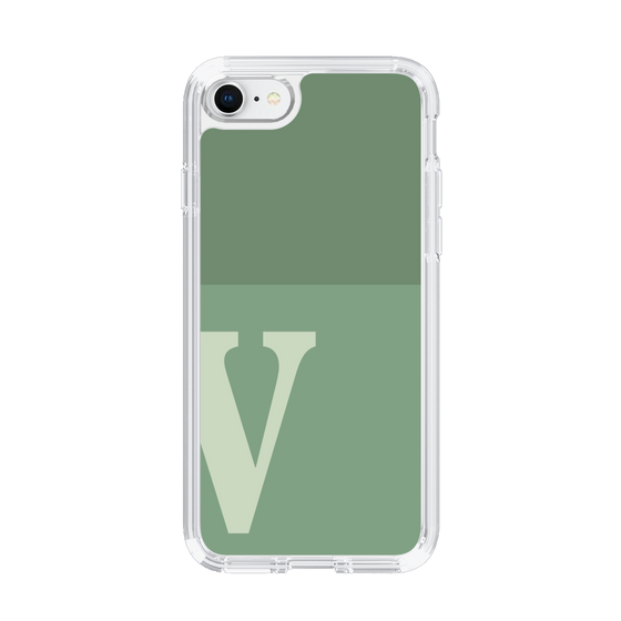 Slim Protection Case［ Original - initial two tone - V green ］