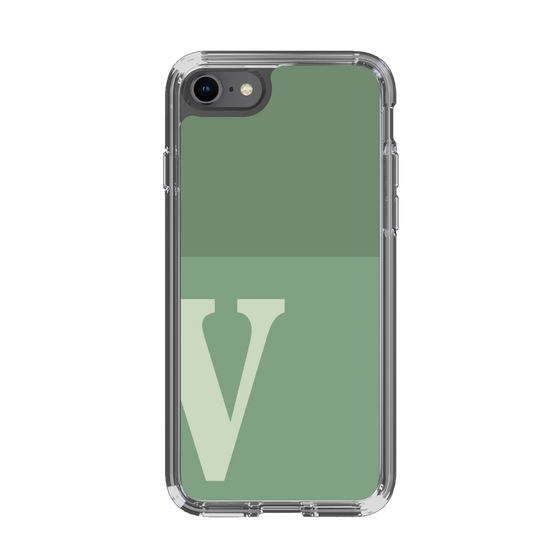 Slim Protection Case［ Original - initial two tone - V green ］