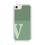 Slim Protection Case［ Original - initial two tone - V green ］