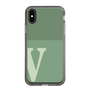 Slim Protection Case［ Original - initial two tone - V green ］