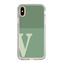 Slim Protection Case［ Original - initial two tone - V green ］
