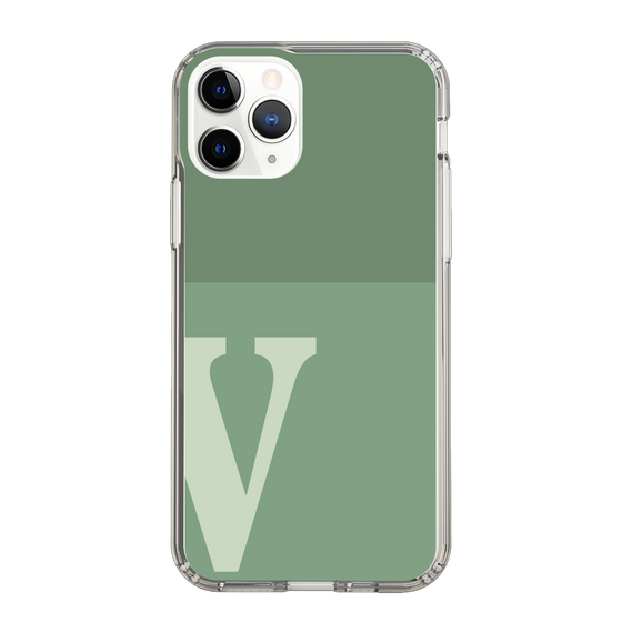 Slim Protection Case［ Original - initial two tone - V green ］