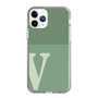 Slim Protection Case［ Original - initial two tone - V green ］