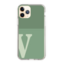 Slim Protection Case［ Original - initial two tone - V green ］