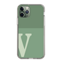 Slim Protection Case［ Original - initial two tone - V green ］
