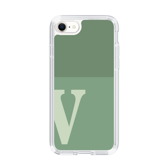 Slim Protection Case［ Original - initial two tone - V green ］