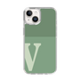 Slim Protection Case［ Original - initial two tone - V green ］
