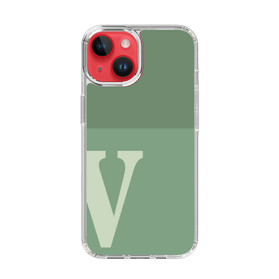 Slim Protection Case［ Original - initial two tone - V green ］