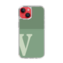 Slim Protection Case［ Original - initial two tone - V green ］